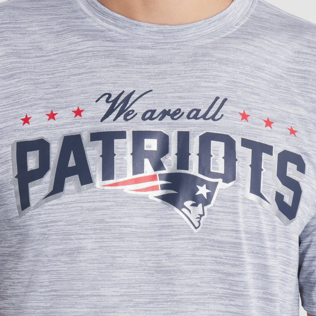 New England Patriots 2025 Rivalries Collection Sideline Velocity Dri-FIT T-Shirt Silver | Nike for Sale