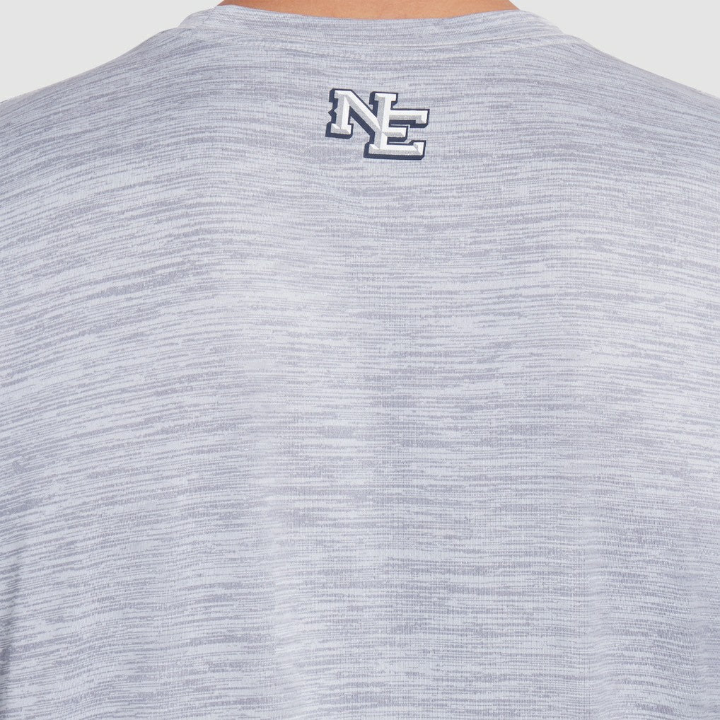New England Patriots 2025 Rivalries Collection Sideline Velocity Dri-FIT T-Shirt Silver | Nike for Sale