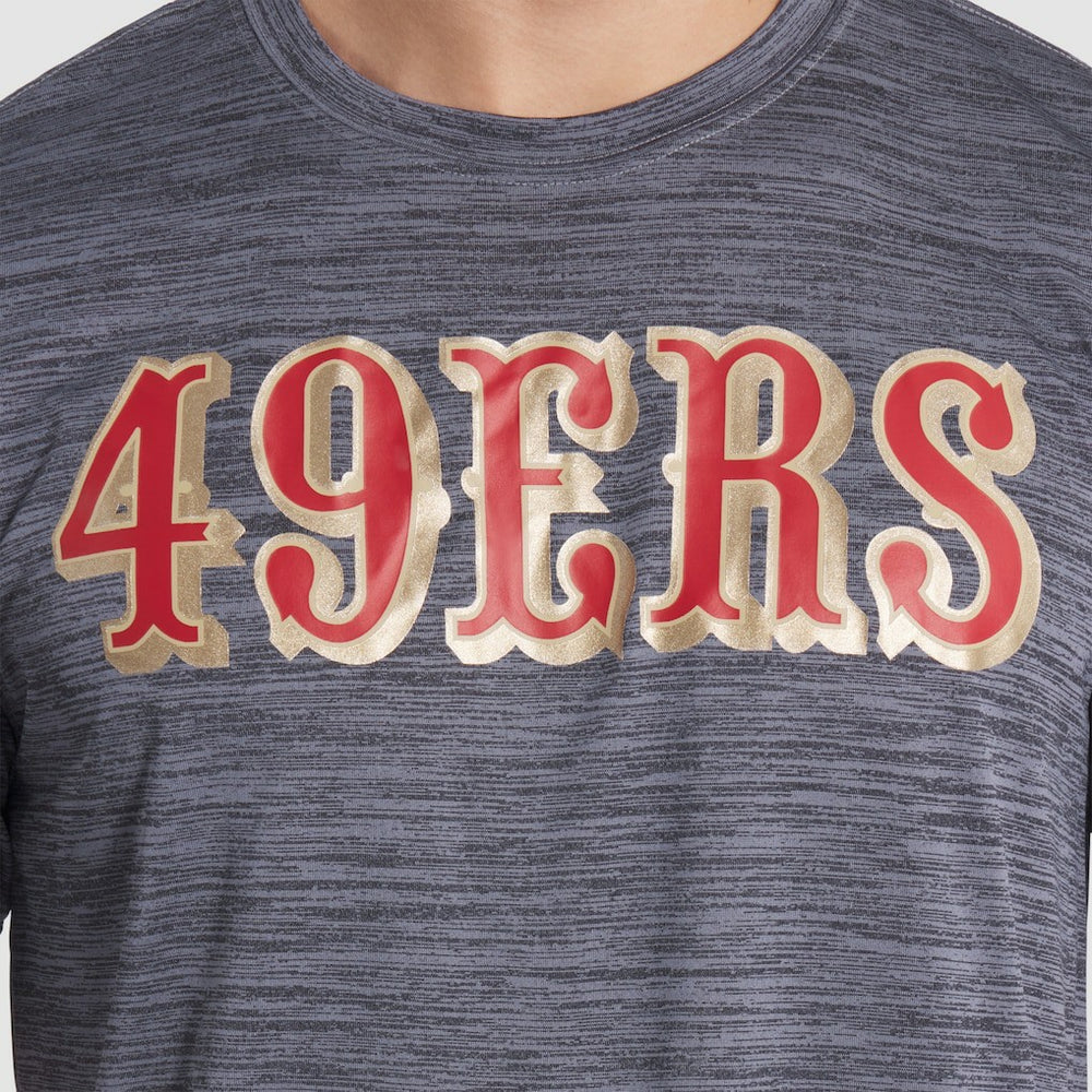 San Francisco 49ers 2025 Rivalries Collection Sideline Velocity Dri-FIT T-Shirt Black | Nike for Sale