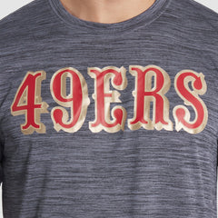 San Francisco 49ers 2025 Rivalries Collection Sideline Velocity Dri-FIT T-Shirt Black | Nike for Sale