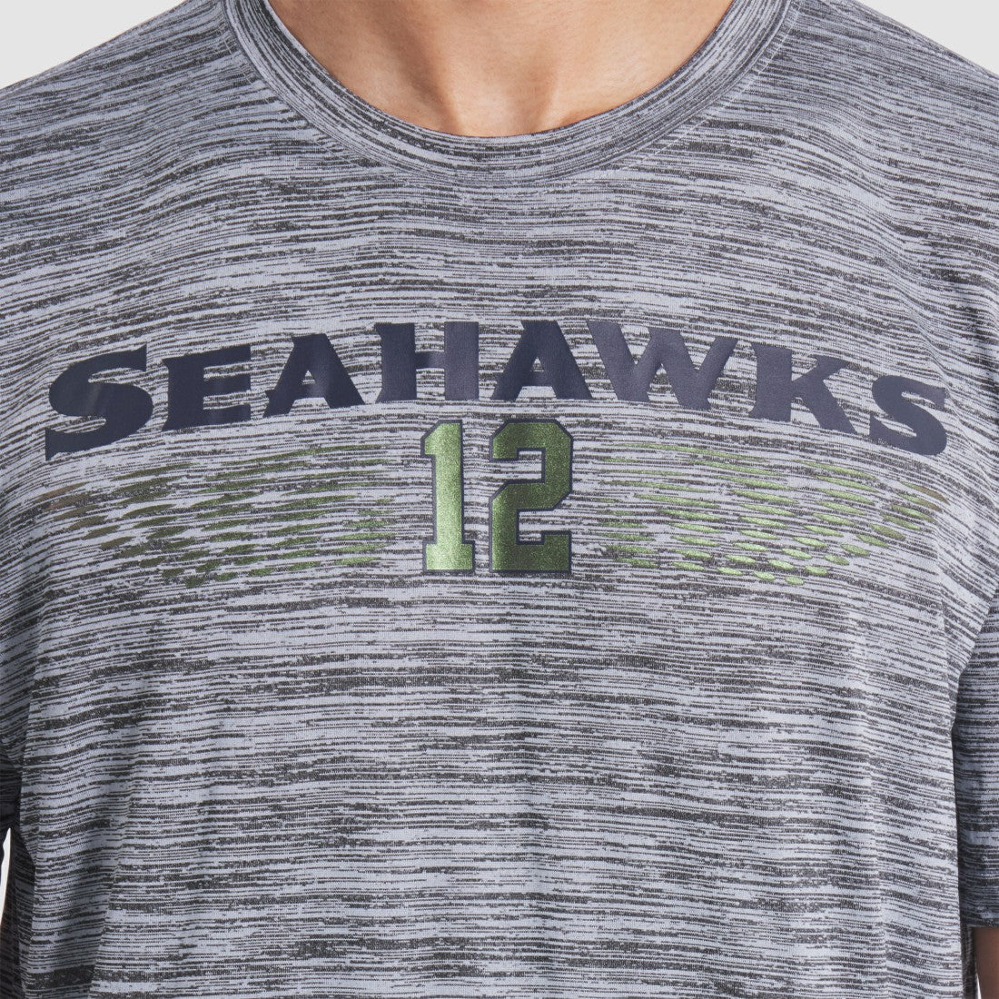 Seattle Seahawks 2025 Rivalries Collection Sideline Velocity Dri-FIT T-Shirt Wolf Gray | Nike for Sale