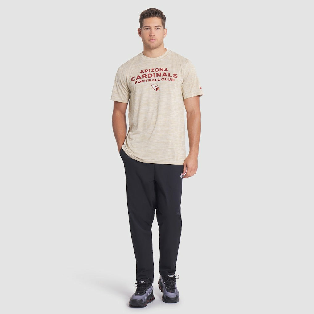 Arizona Cardinals 2025 Rivalries Collection Sideline Velocity Dri-FIT T-Shirt Natural | Nike for Sale