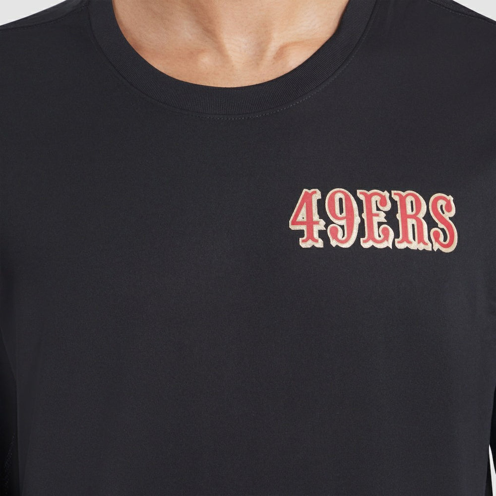 San Francisco 49ers 2025 Rivalries Collection Sideline Legend Dri-FIT Long Sleeve T-Shirt Black | Nike for Sale
