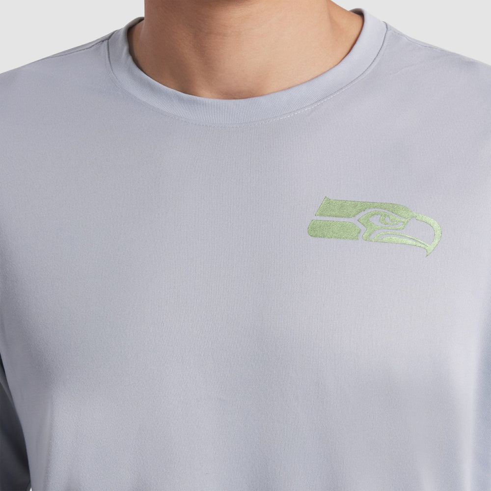 Seattle Seahawks 2025 Rivalries Collection Sideline Legend Dri-FIT Long Sleeve T-Shirt Wolf Gray | Nike for Sale