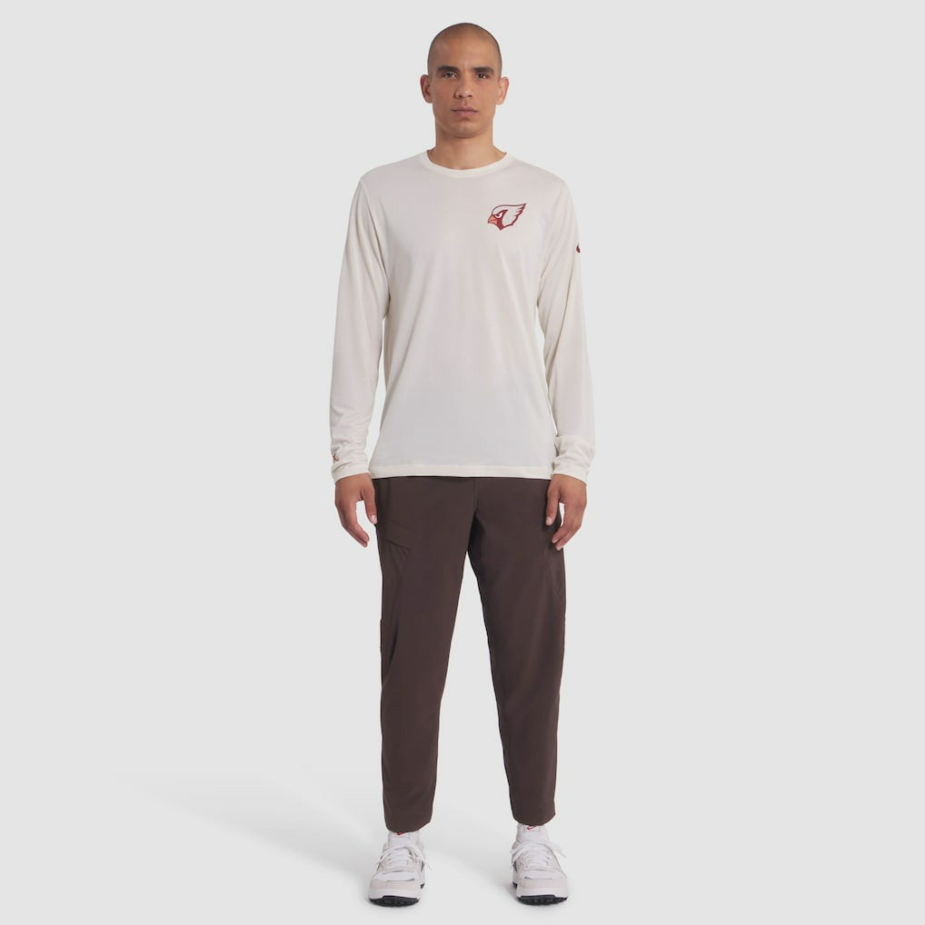 Arizona Cardinals 2025 Rivalries Collection Sideline Legend Dri-FIT Long Sleeve T-Shirt Natural | Nike for Sale