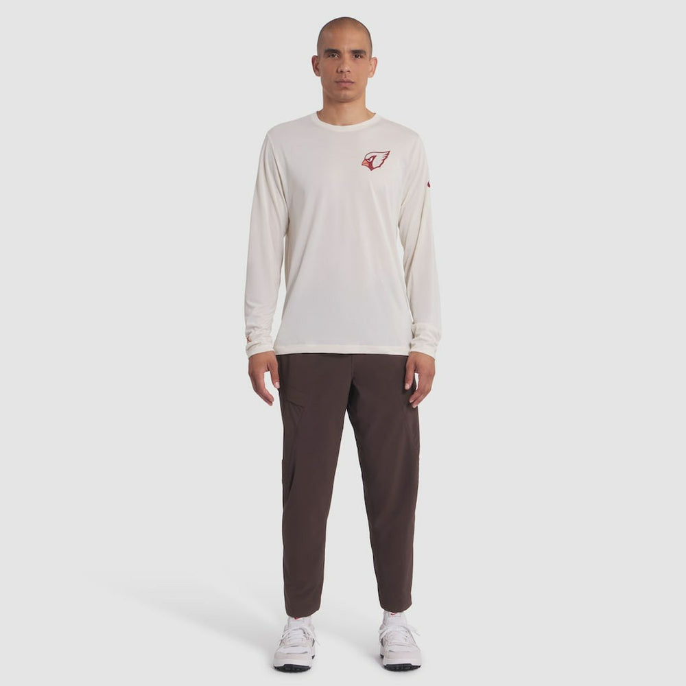 Arizona Cardinals 2025 Rivalries Collection Sideline Legend Dri-FIT Long Sleeve T-Shirt Natural | Nike for Sale