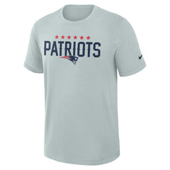 New England Patriots 2025 Rivalries Collection Slub Dri-FIT T-Shirt Silver | Nike for Sale