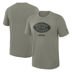 New York Jets 2025 Rivalries Collection Slub Dri-FIT T-Shirt Dark Stucco | Nike for Sale