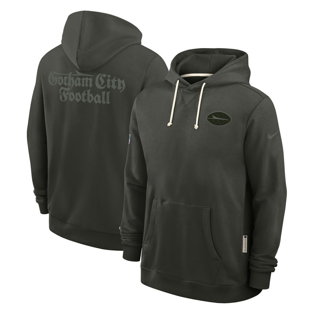 New York Jets 2025 Rivalries Collection Standard Issue Sideline Dri-FIT Hoodie Gotham Green | Nike for Sale