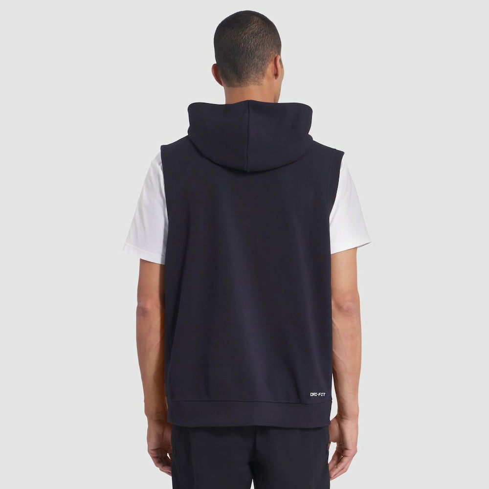 Los Angeles Rams 2025 Rivalries Collection Standard Issue Sideline Dri-FIT Sleeveless Hoodie Midnight Blue | Nike for Sale