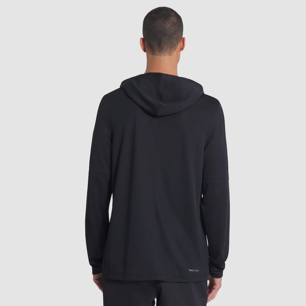 San Francisco 49ers 2025 Rivalries Collection Sideline Dri-FIT Long Sleeve Hoodie T-Shirt Black | Nike for Sale