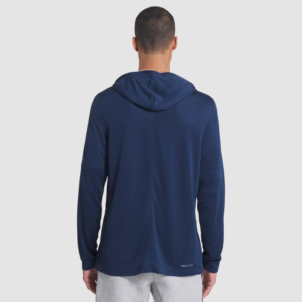 Seattle Seahawks 2025 Rivalries Collection Sideline Dri-FIT Long Sleeve Hoodie T-Shirt College Navy | Nike for Sale