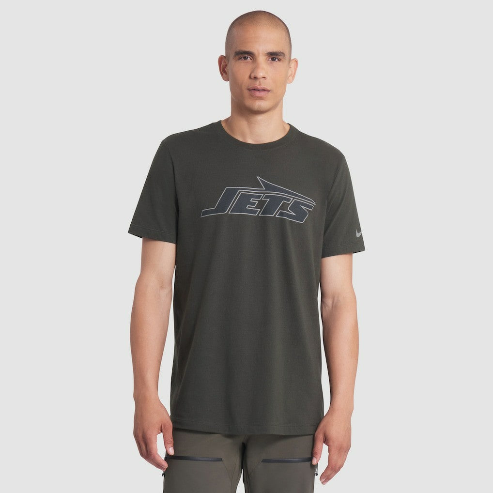 New York Jets 2025 Rivalries Collection Essential T-Shirt Gotham Green | Nike for Sale