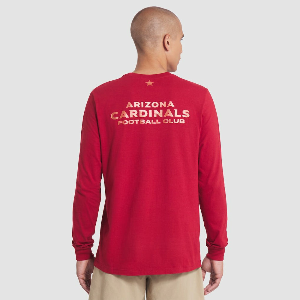 Arizona Cardinals 2025 Rivalries Collection Essential Long Sleeve T-Shirt Red | Nike for Sale