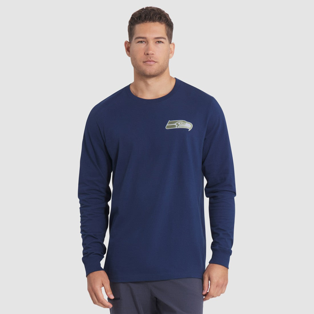 Seattle Seahawks 2025 Rivalries Collection Essential Long Sleeve T-Shirt College Navy | Nike for Sale