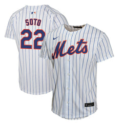 Juan Soto New York Mets Nike Youth Home Game Player Jersey - MLB