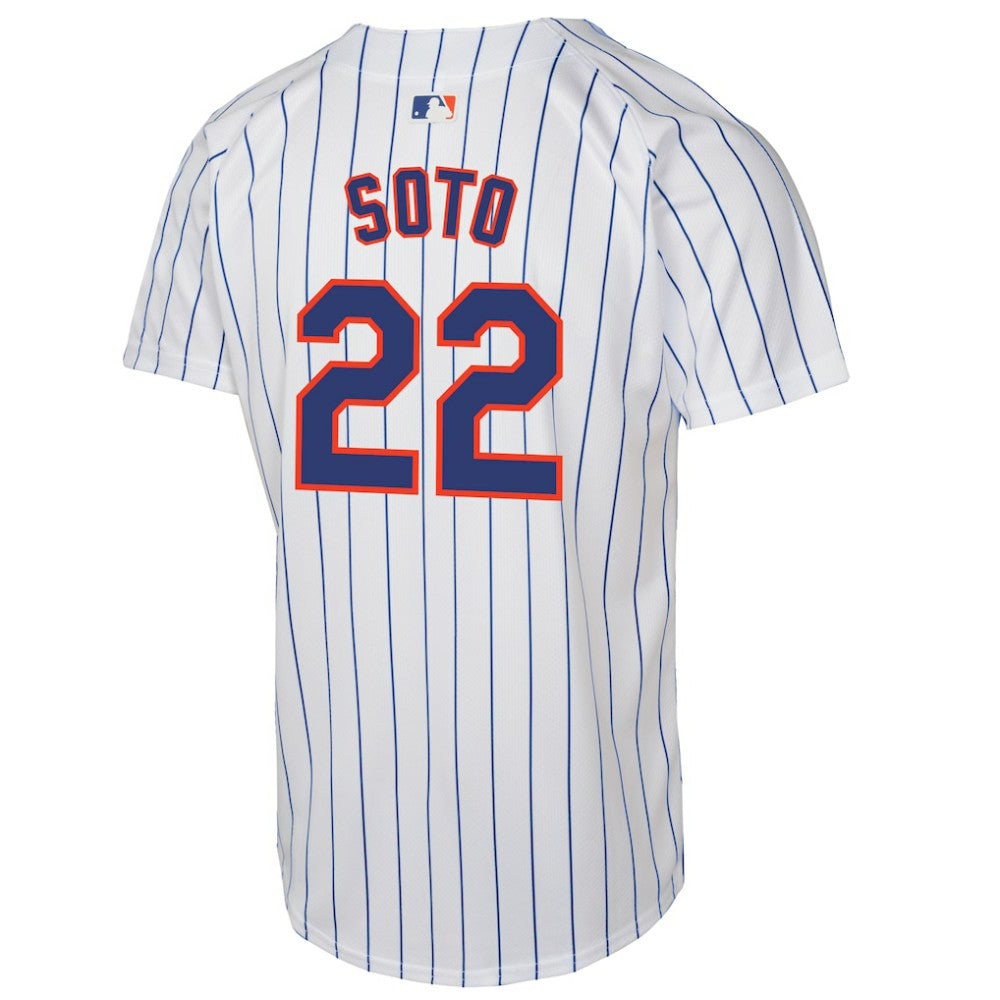 Juan Soto New York Mets Nike Youth Home Game Player Jersey - MLB