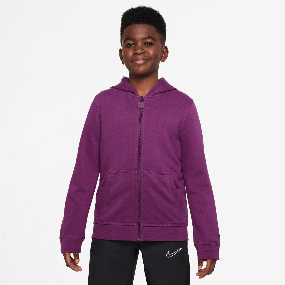 Barcelona Youth 2025/26 Club Full-Zip Hoodie Purple | Nike
