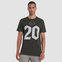 Breece Hall New York Jets 2025 Rivalries Collection Player Name & Number T-Shirt Gotham Green | Nike for Sale