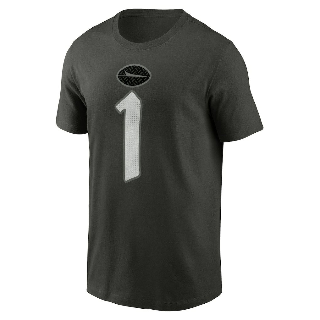 Ahmad Sauce Gardner New York Jets 2025 Rivalries Collection Player Name & Number T-Shirt Gotham Green | Nike for Sale