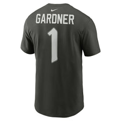 Ahmad Sauce Gardner New York Jets 2025 Rivalries Collection Player Name & Number T-Shirt Gotham Green | Nike for Sale