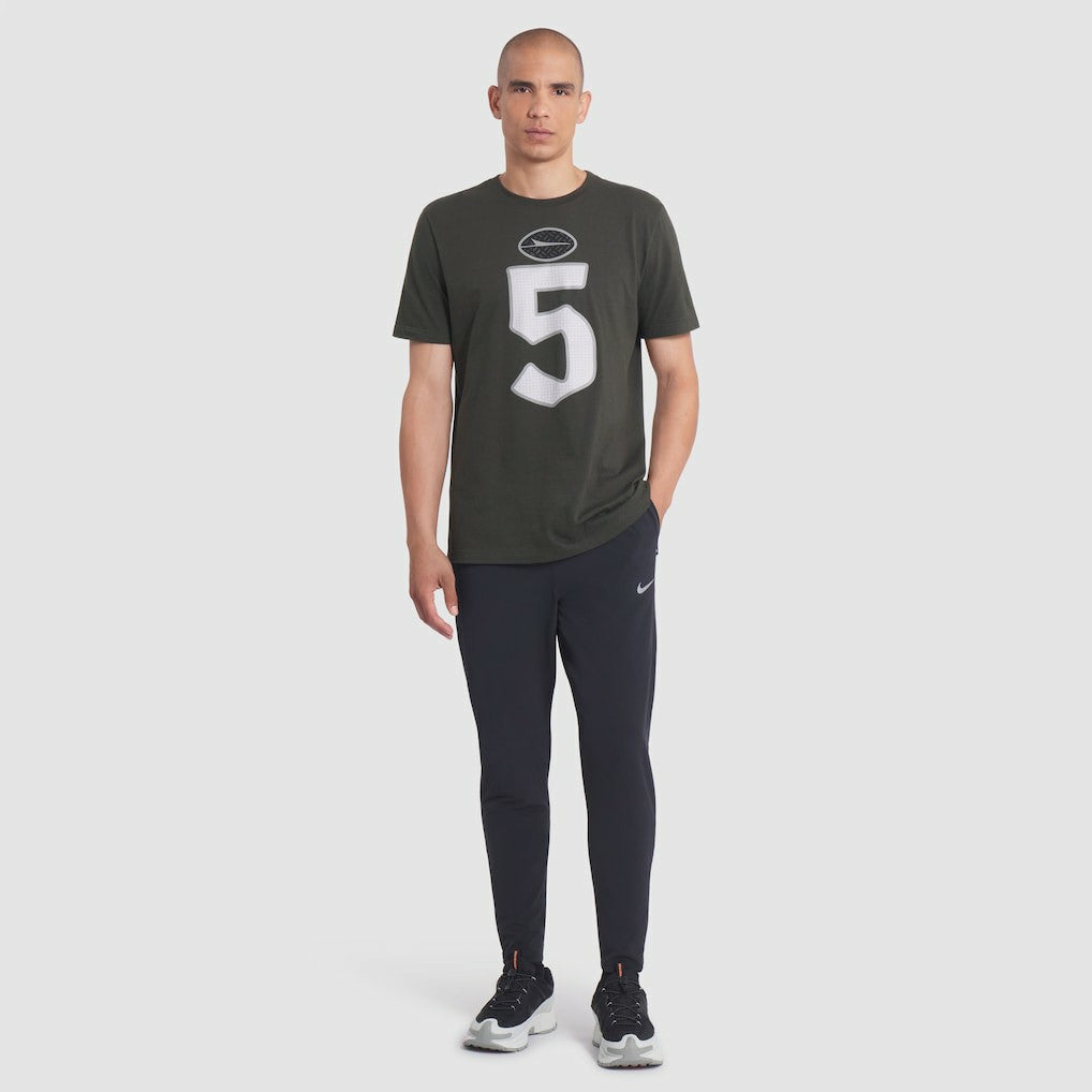 Garrett Wilson New York Jets 2025 Rivalries Collection Player Name & Number T-Shirt Gotham Green | Nike for Sale