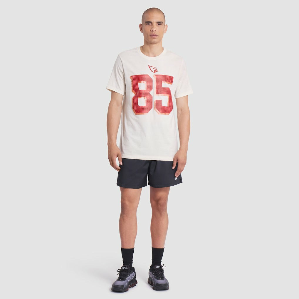 Trey McBride Arizona Cardinals 2025 Rivalries Collection Player Name & Number T-Shirt Natural | Nike for Sale