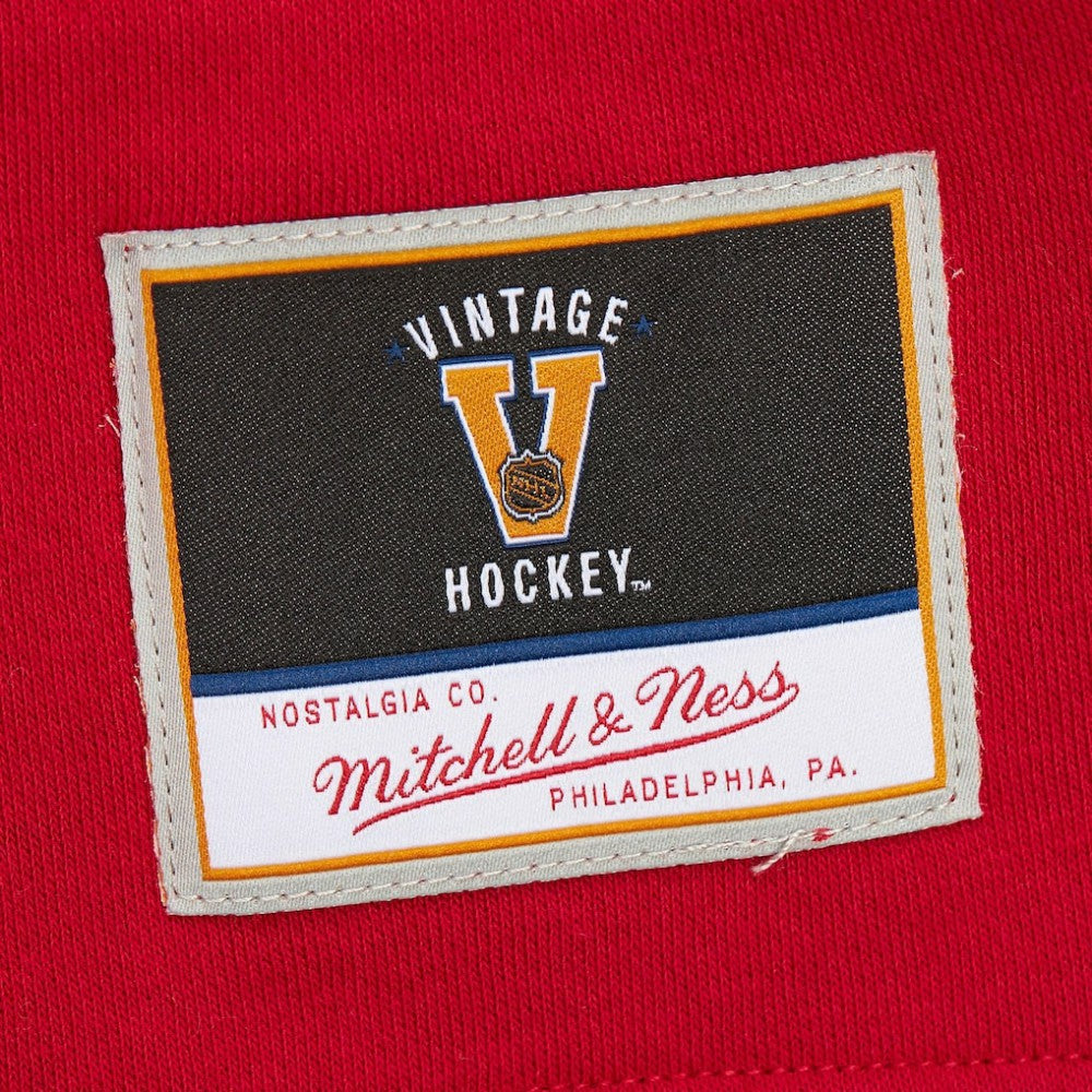 New York Rangers Mitchell & Ness Women's Heritage Lace-Up Pullover Sweatshirt - Blue - NHL