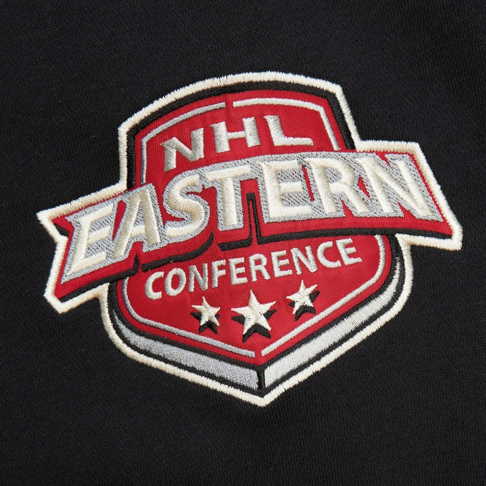 Boston Bruins Mitchell & Ness Women's Heritage Lace-Up Pullover Sweatshirt - Black - NHL