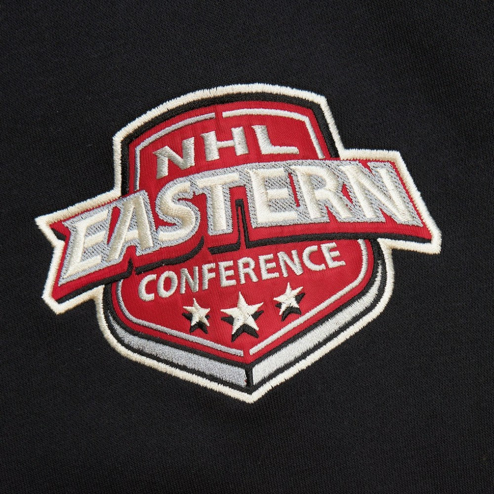 Philadelphia Flyers Mitchell & Ness Women's Heritage Lace-Up Pullover Sweatshirt - Black - NHL