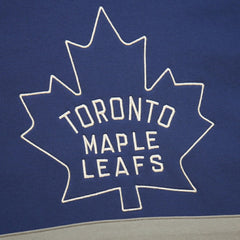 Toronto Maple Leafs Mitchell & Ness Women's Heritage Lace-Up Pullover Sweatshirt - Blue - NHL