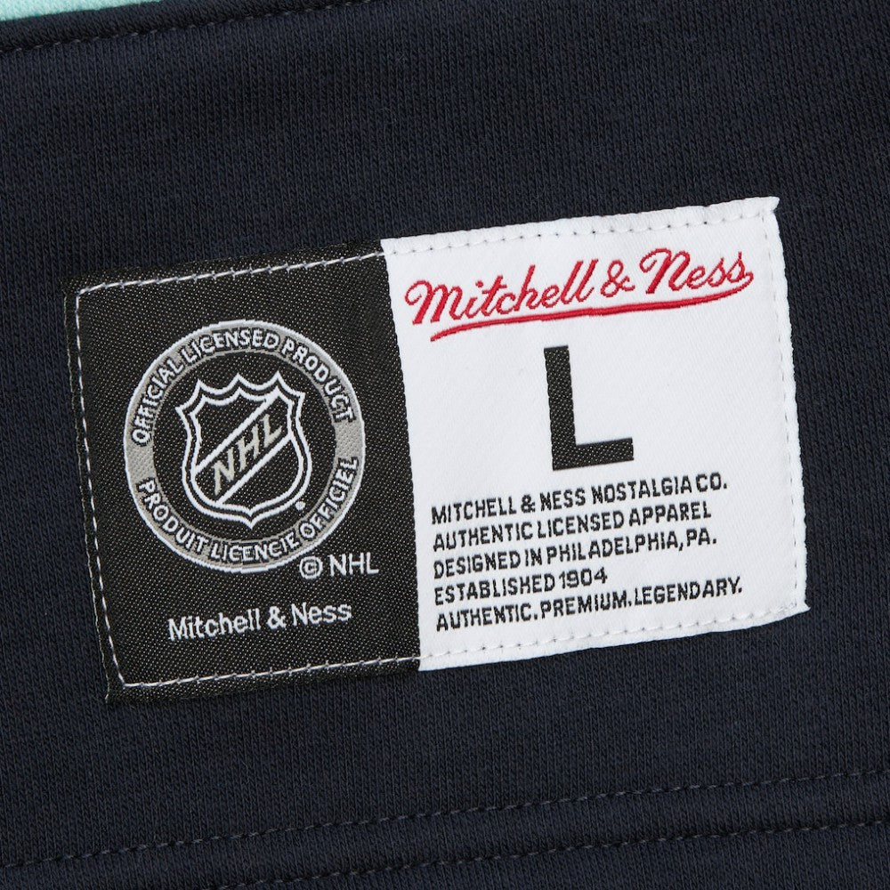 Seattle Kraken Heritage Lace-Up Pullover Sweatshirt - Light Blue - NHL