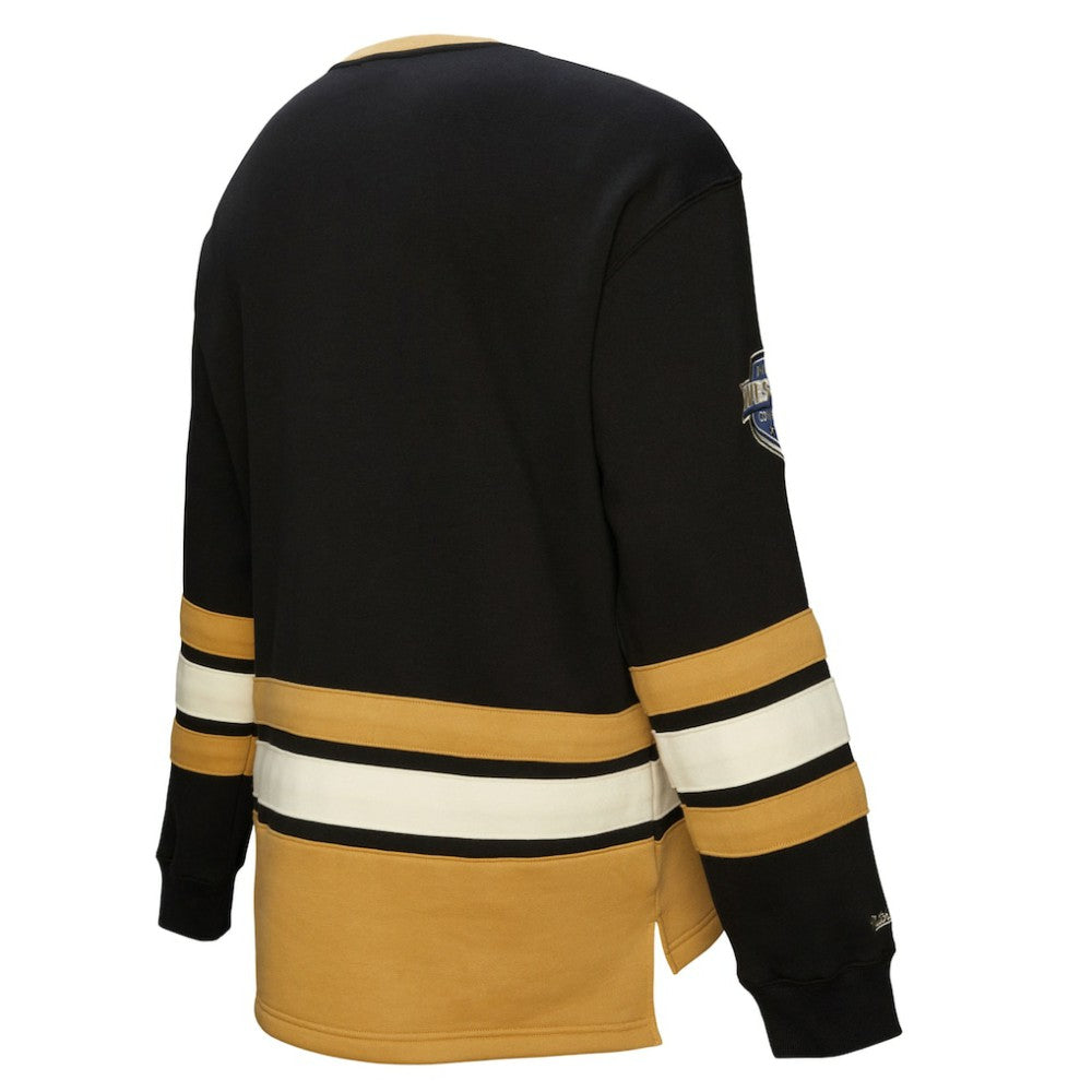 Vegas Golden Knights Heritage Lace-Up Pullover Sweatshirt - Black - NHL