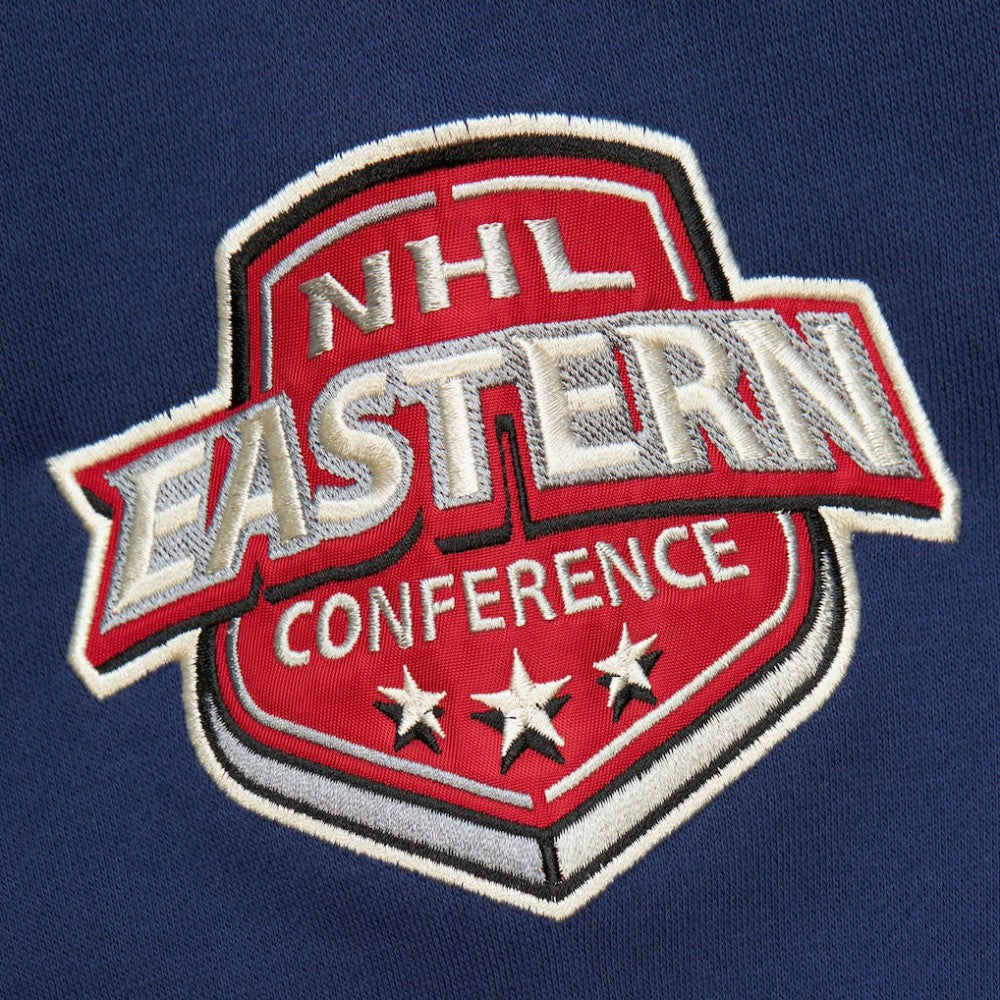 Washington Capitals Heritage Lace-Up Pullover Sweatshirt - Navy - NHL