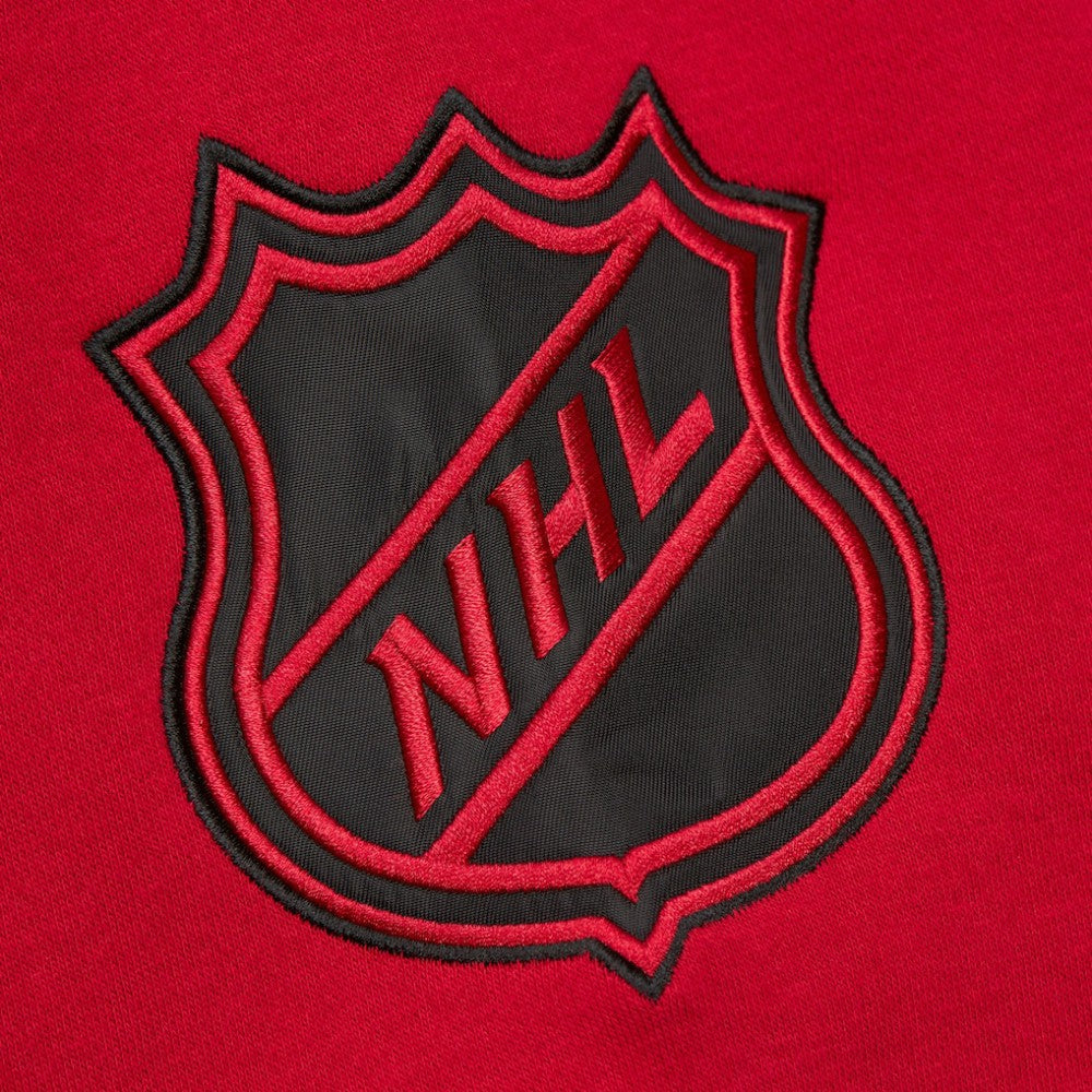 New Jersey Devils Heritage Lace-Up Pullover Sweatshirt - Red - NHL