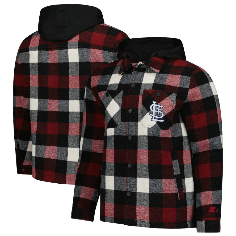 St. Louis Cardinals Starter Sherpa Full-Zip Hoodie Jacket - MLB