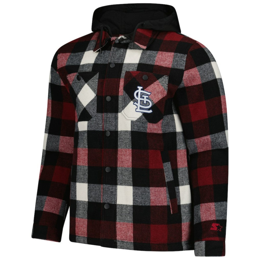 St. Louis Cardinals Starter Sherpa Full-Zip Hoodie Jacket - MLB