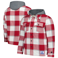 St. Louis Cardinals Starter Sherpa Full-Zip Hoodie Jacket - MLB