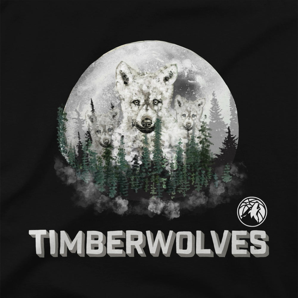 Minnesota Timberwolves Stadium Essentials Youth Mascot T-Shirt Black - NBA