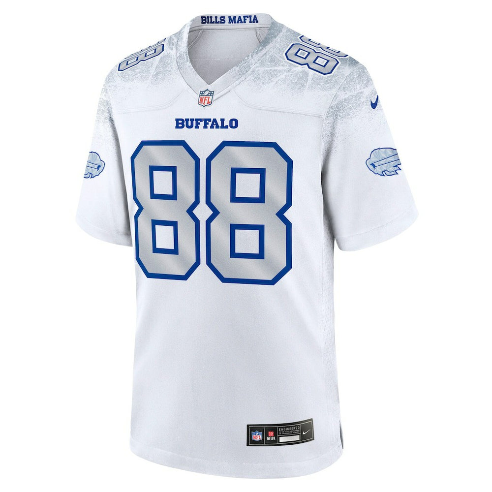 Dawson Knox Buffalo Bills 2025 Rivalries Collection Game Jersey White | Nike for Sale