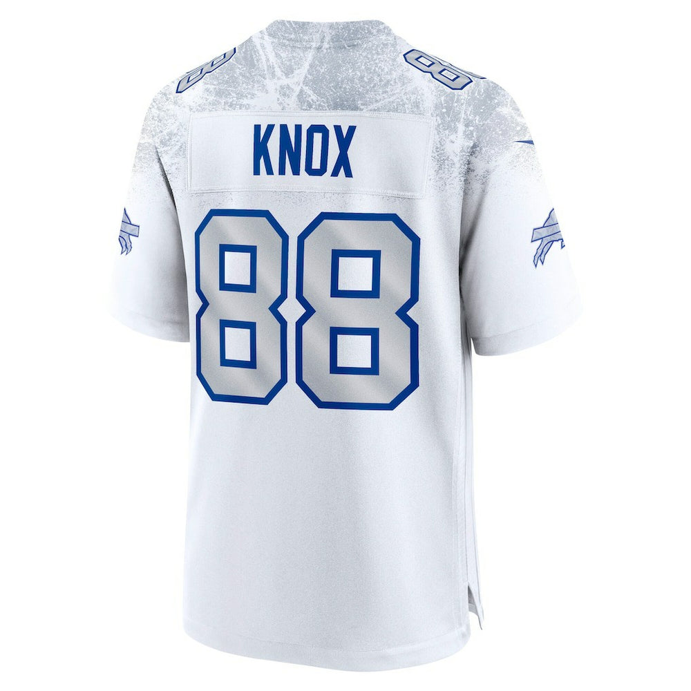 Dawson Knox Buffalo Bills 2025 Rivalries Collection Game Jersey White | Nike for Sale