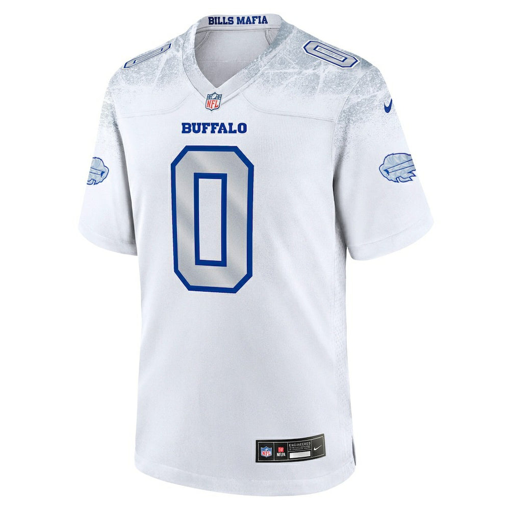 Keon Coleman Buffalo Bills 2025 Rivalries Collection Game Jersey White | Nike for Sale