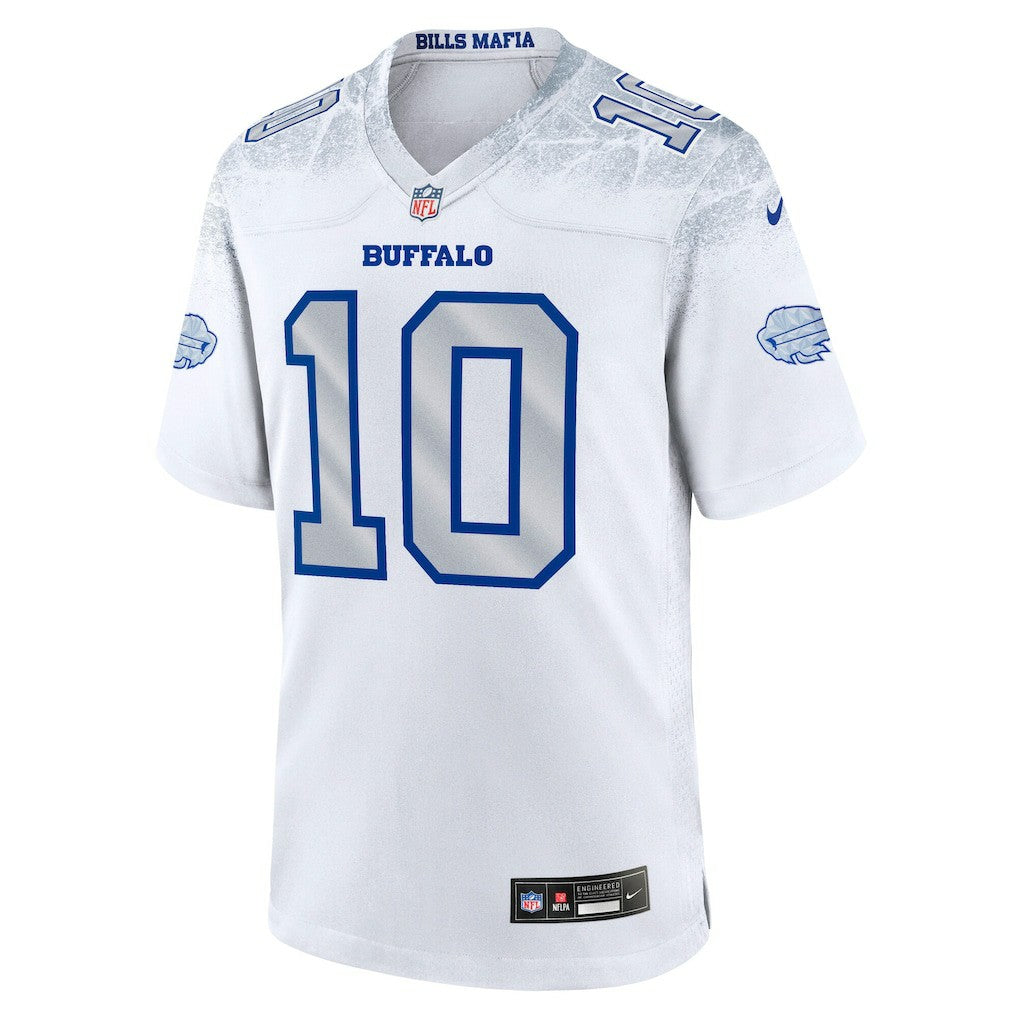 Khalil Shakir Buffalo Bills 2025 Rivalries Collection Game Jersey White | Nike for Sale