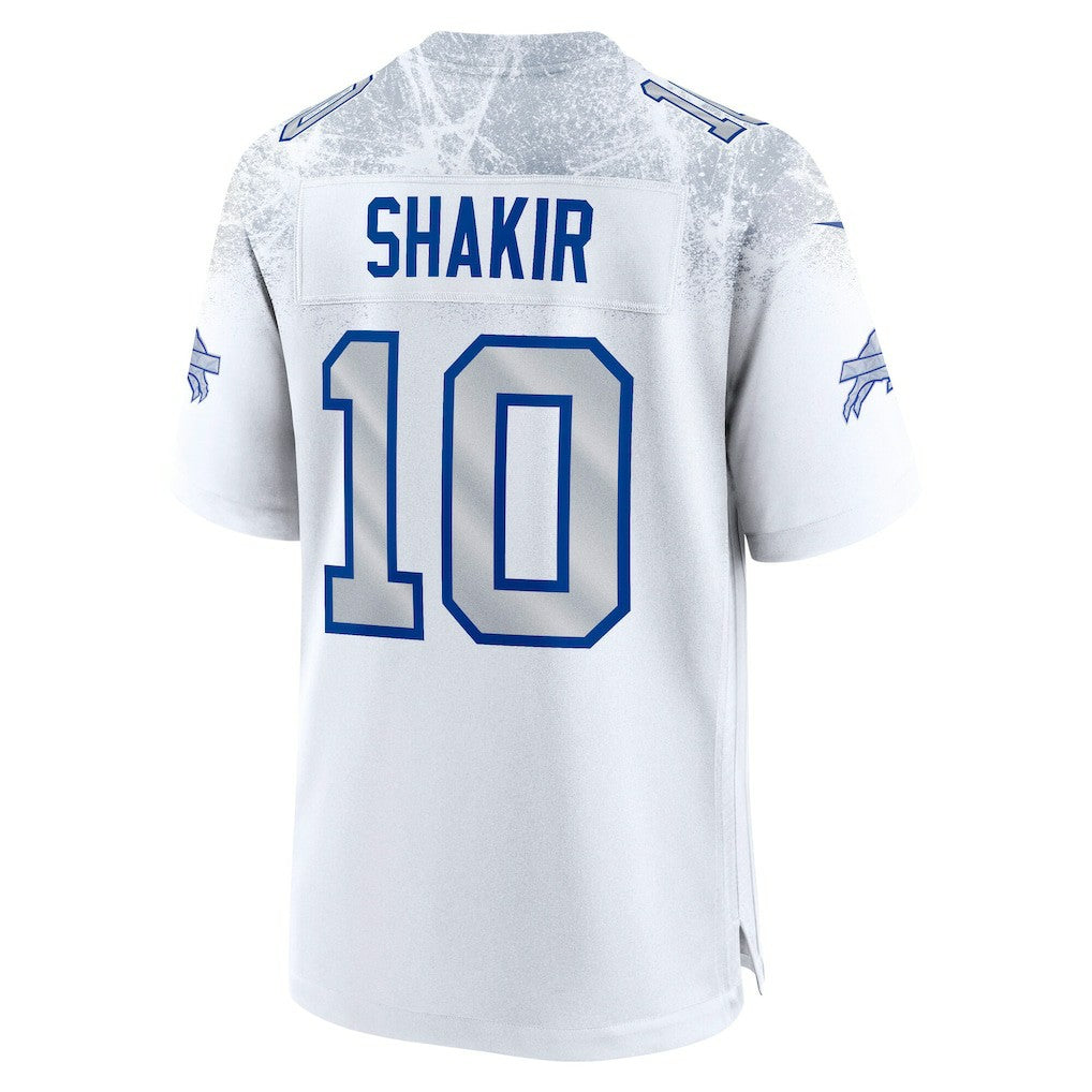 Khalil Shakir Buffalo Bills 2025 Rivalries Collection Game Jersey White | Nike for Sale