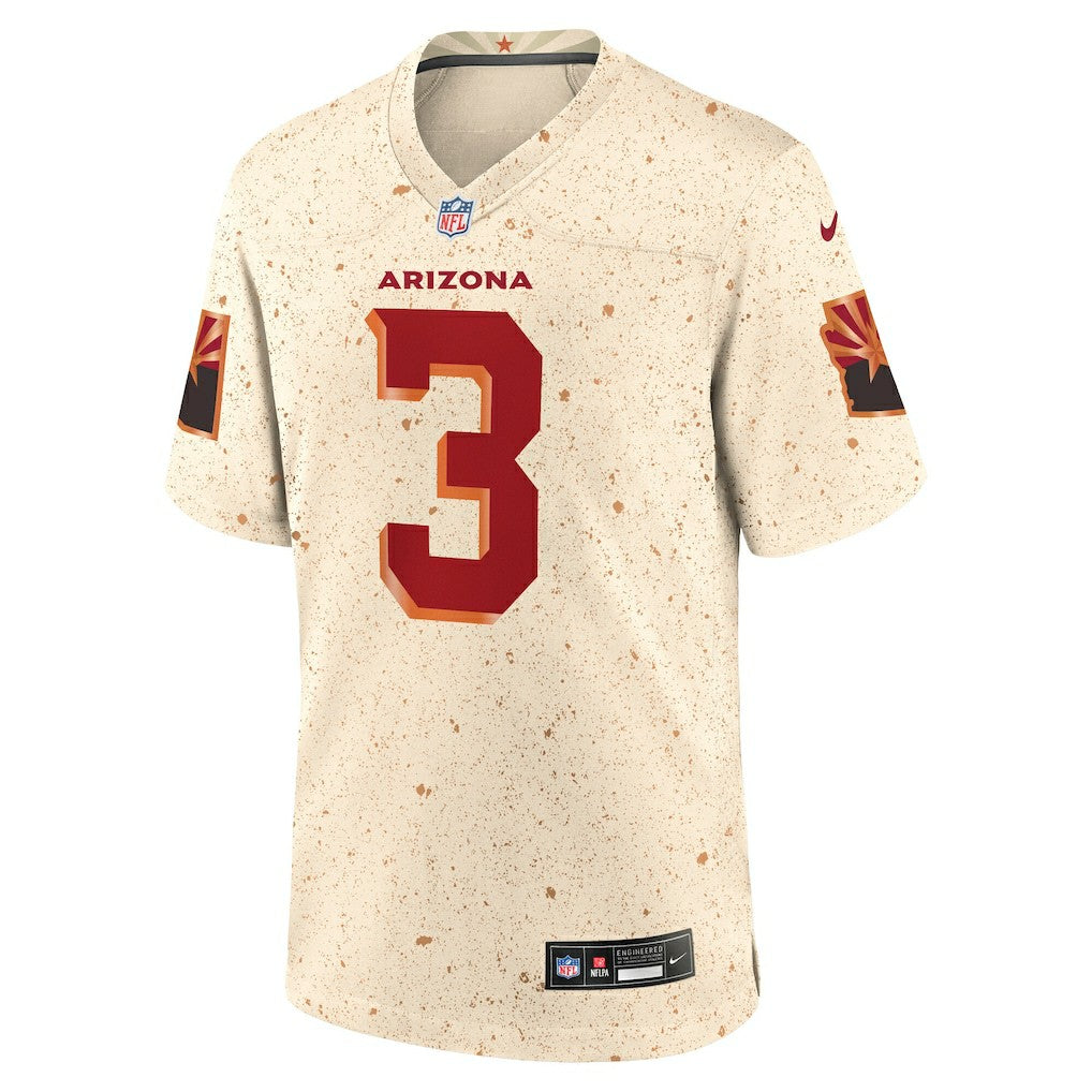 Budda Baker Arizona Cardinals 2025 Rivalries Collection Game Jersey Natural | Nike for Sale
