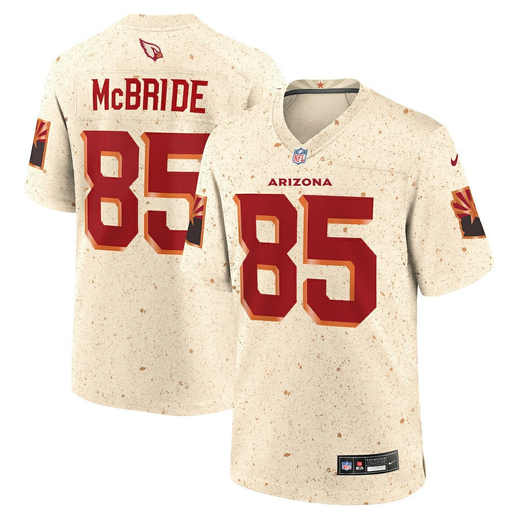 Trey McBride Arizona Cardinals 2025 Rivalries Collection Game Jersey Natural | Nike for Sale