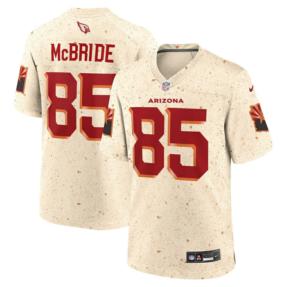 Trey McBride Arizona Cardinals 2025 Rivalries Collection Game Jersey Natural | Nike for Sale