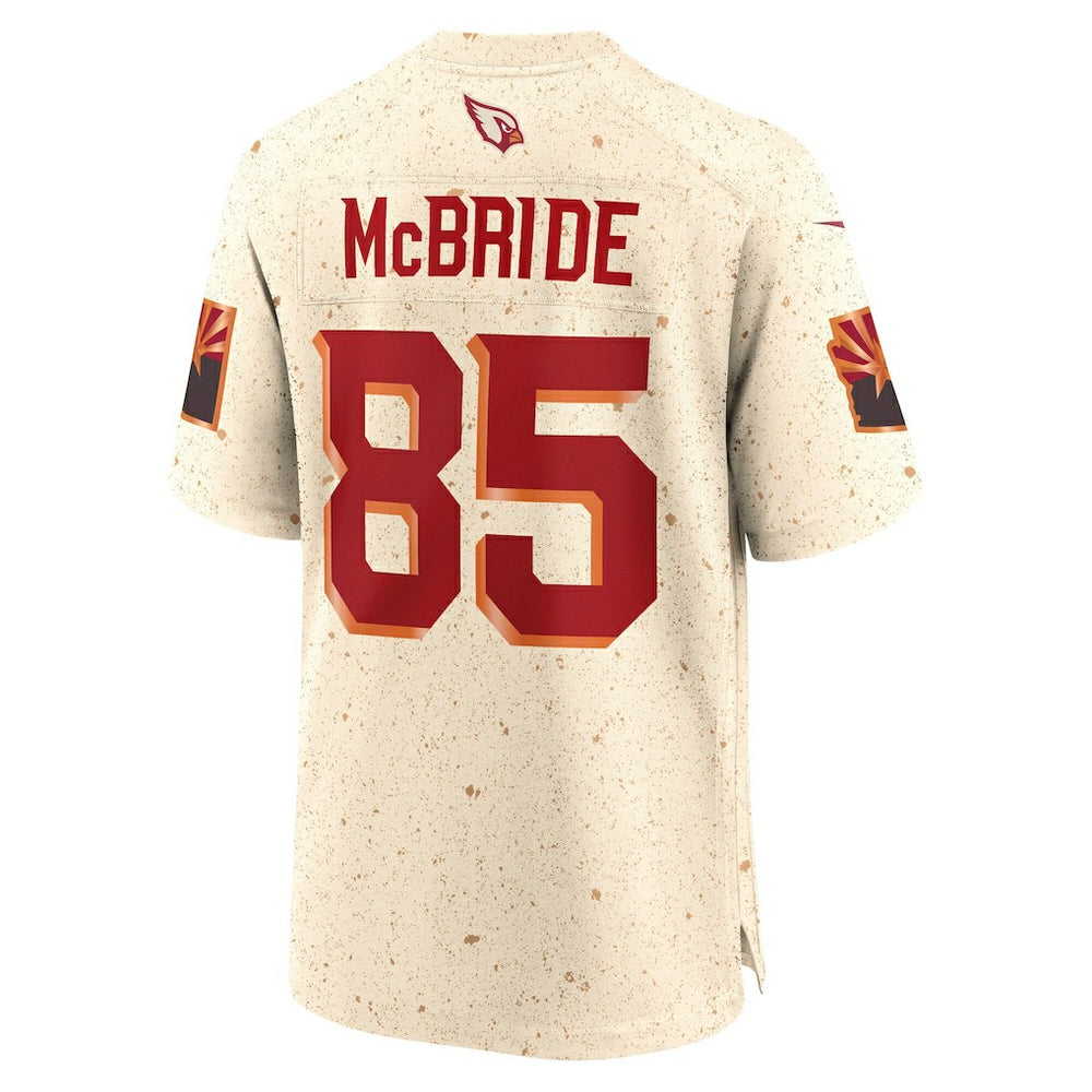 Trey McBride Arizona Cardinals 2025 Rivalries Collection Game Jersey Natural | Nike for Sale