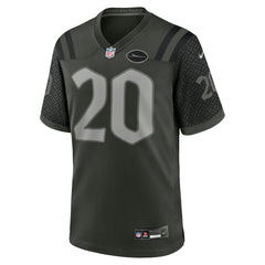 Breece Hall New York Jets 2025 Rivalries Collection Game Jersey Gotham Green | Nike for Sale