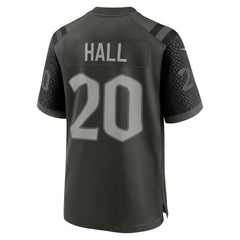 Breece Hall New York Jets 2025 Rivalries Collection Game Jersey Gotham Green | Nike for Sale